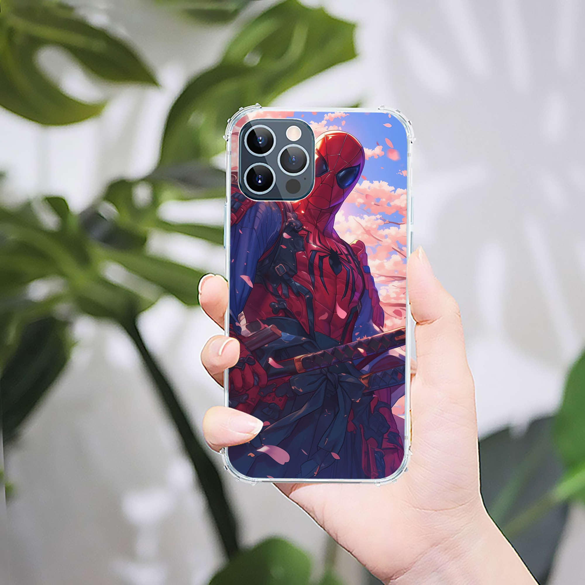 Spider Man スパイダーマン 【iPhone 12シリーズ対応】透明スマホケース（クリアソフトケース）